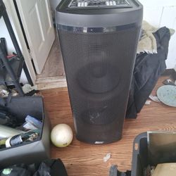 Large Bluetooth Karoke Player With Mic 