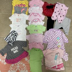 Newborn/0-3 Month Girls Lot 