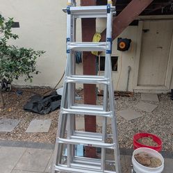 Werner Pro multi position 26 ft reach ladder