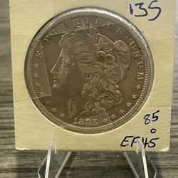 1885-O Morgan Silver Dollar