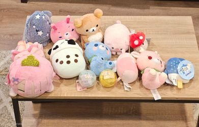 ROUND1 PLUSHIES LOT