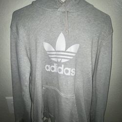 Light Grey Adidas Medium Hoodie