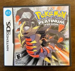 Pokémon Platinum Version Nintendo DS Complete