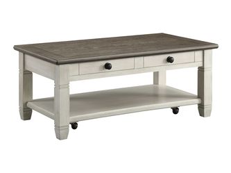 Granby Rosy Brown & Antique White Cocktail Table