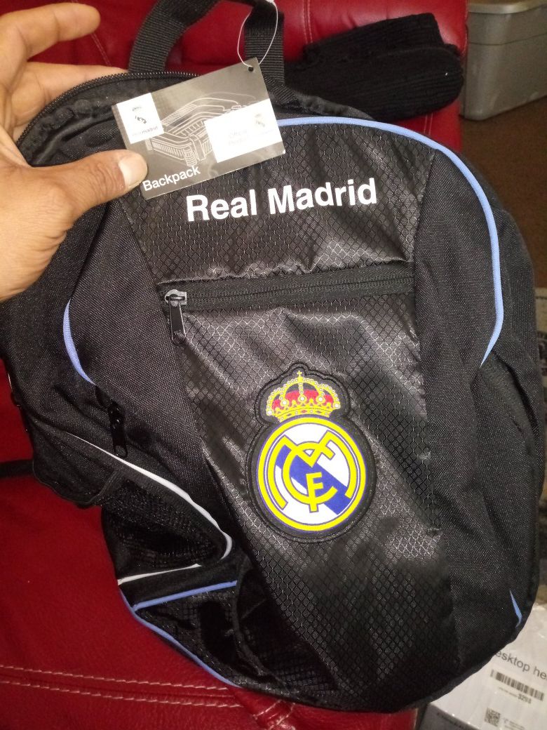 Brand New Authentic Real Madrid FC Backpack