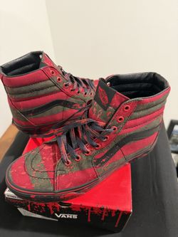 Freddy Krueger Vans, Size 9