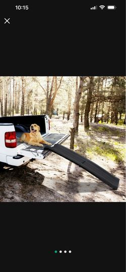 61-inch Dog Pet Ramp Nonslip Folding for Car SUV Backseat Stair Steps Portable Travel Ladder High Traction