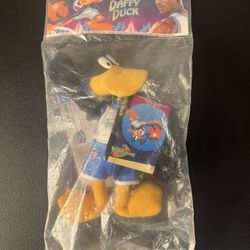 Vintage 1996 Space Jam Daffy Duck Plush Toy McDonalds Looney Tunes