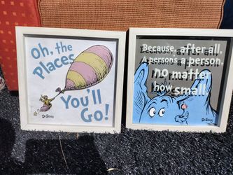 Dr. Suess Wall Art