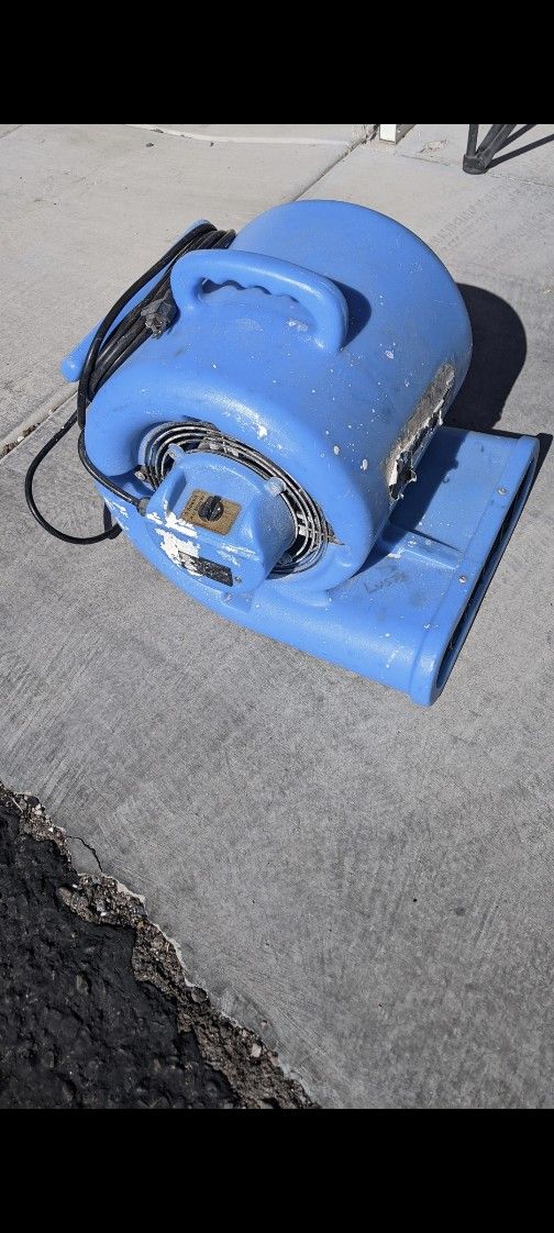 Air Blower- Great For Work In The Garage In Summertime
