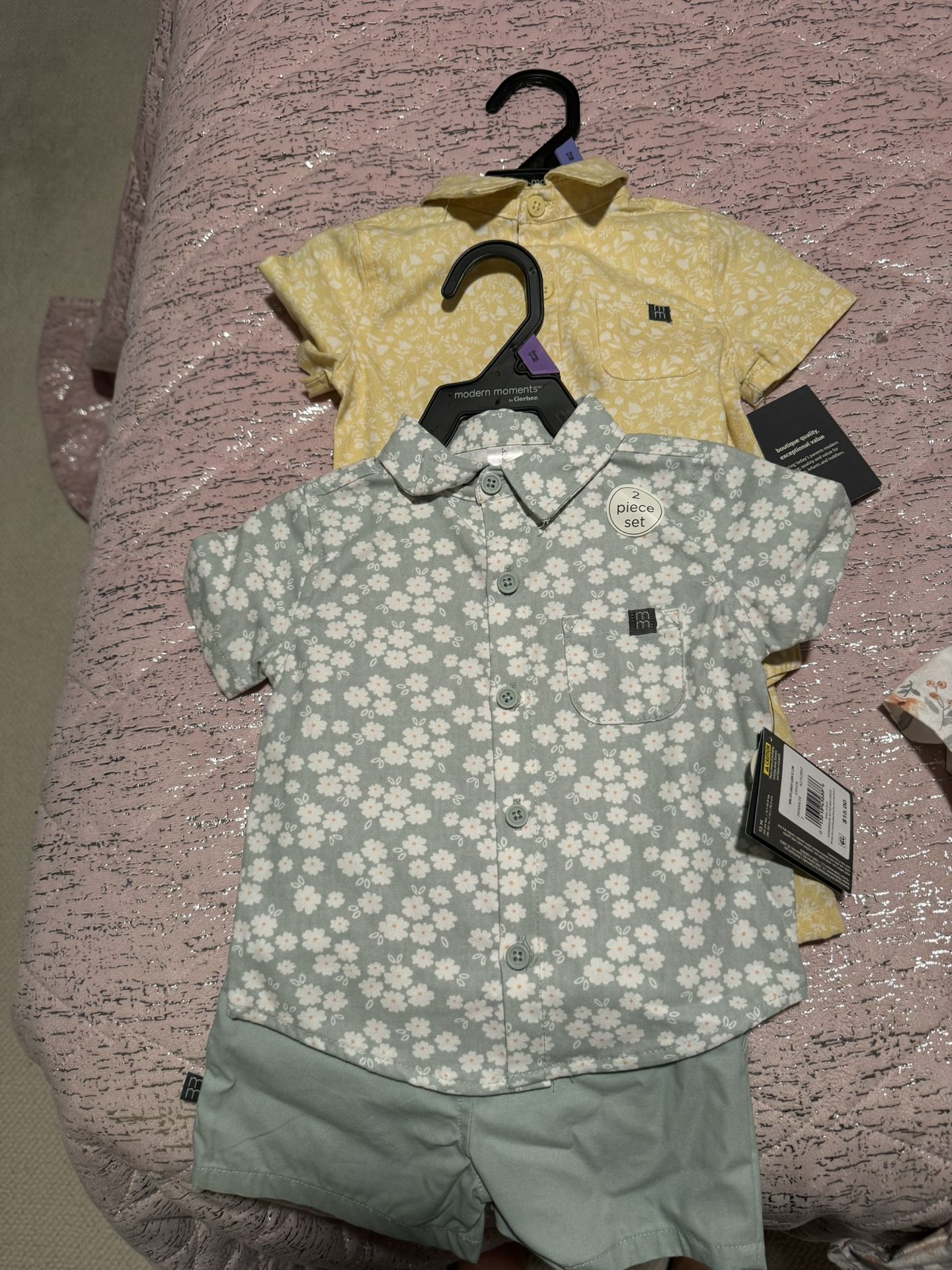 Lot Of 2 Baby Boy Outfits. 12 Months