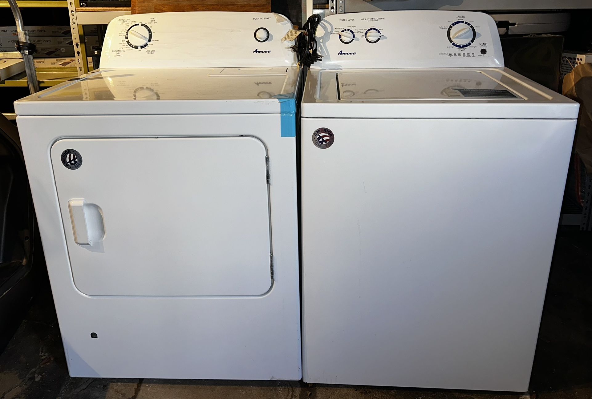 Washer And Dryer