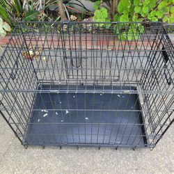 Foldable Dog Crate With Divider 