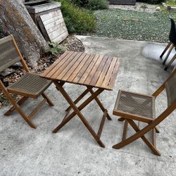 Bistro Table & Chairs 