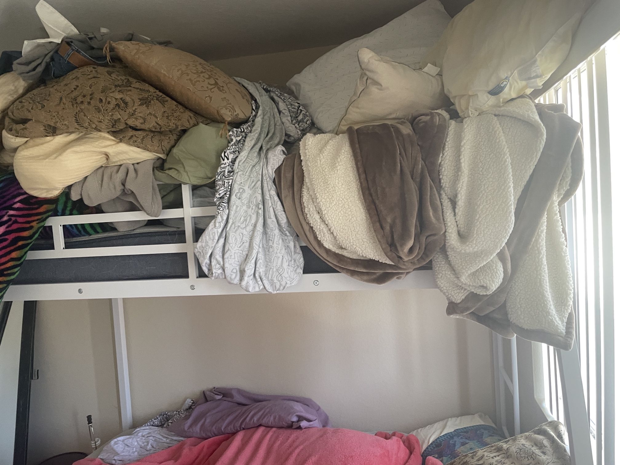 Metal Frame Bunk Bed