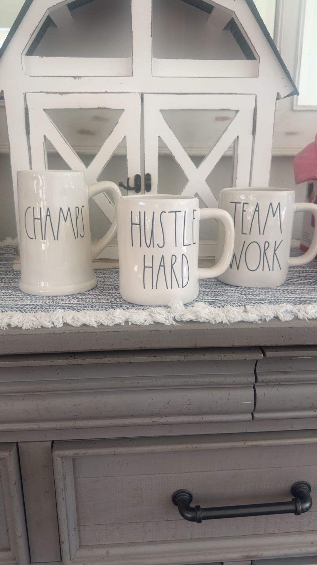 Football Rae Dunn Mugs
