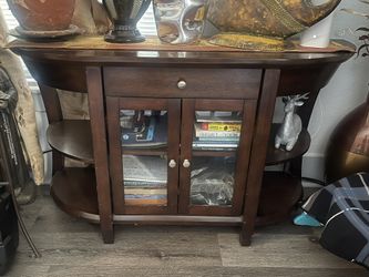 Cherry Wood Tv Stand By Martin Furniture 