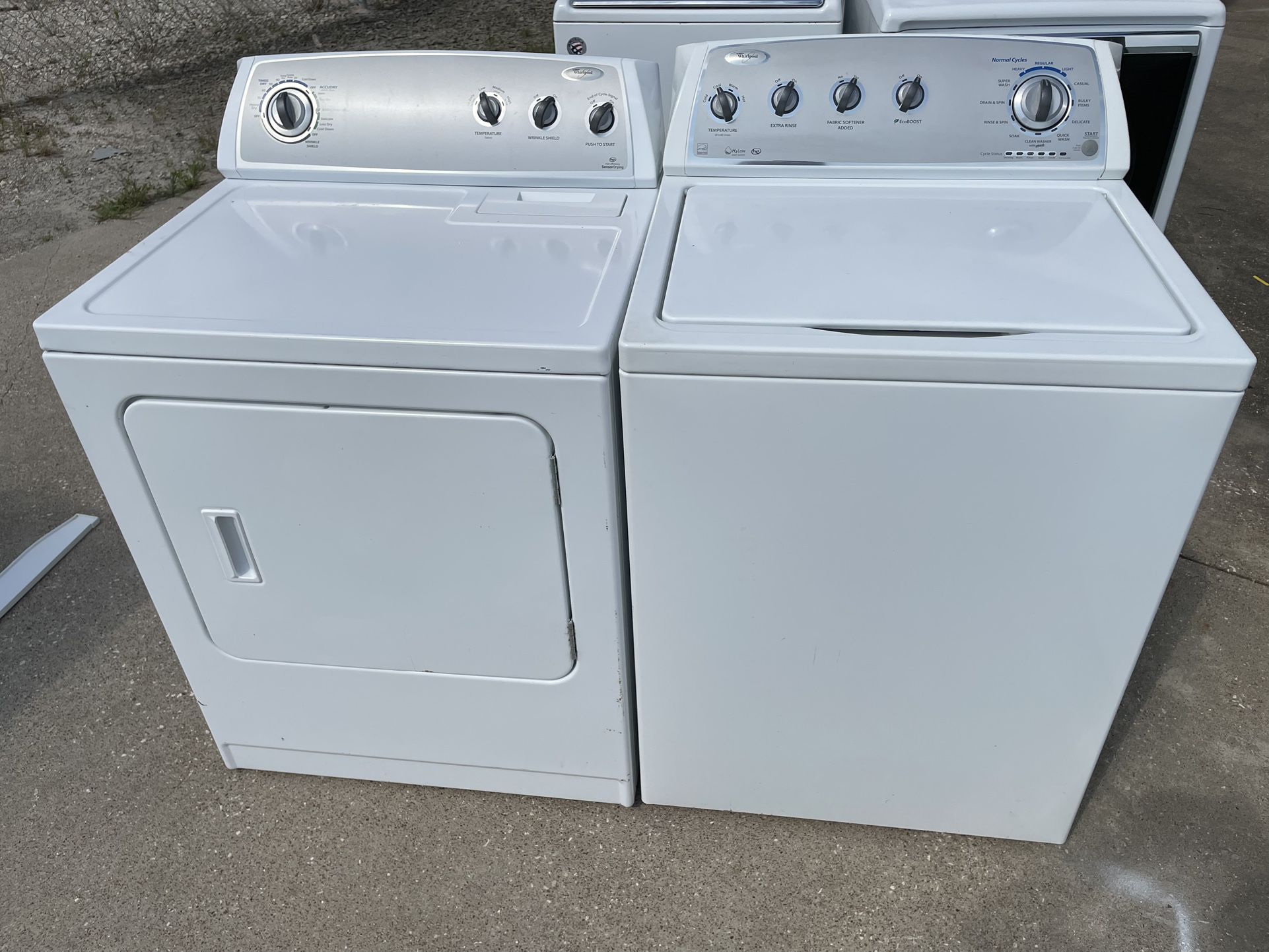 Whirlpool Washer and Electric Dryer