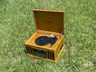 Combo record cd player radio