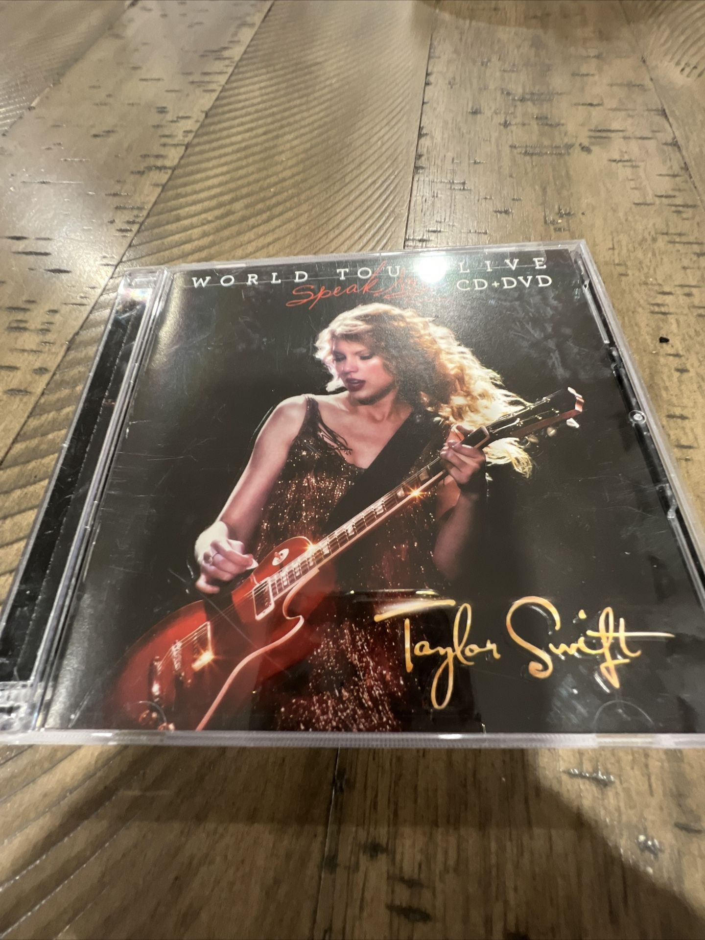 UNOPENED Taylor Swift Speak Now World Tour Live CD + DVD