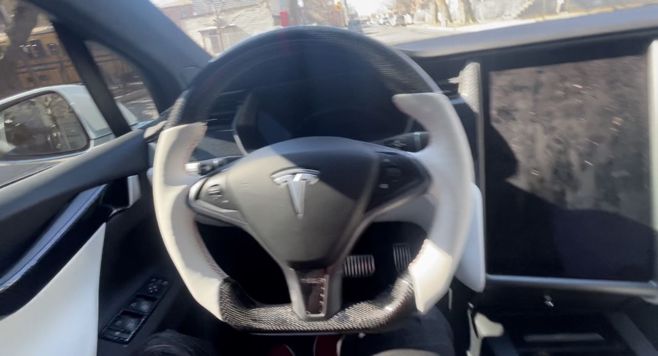 Tesla Model S And X Custom Steering wheel for Sale in Snellville, GA ...