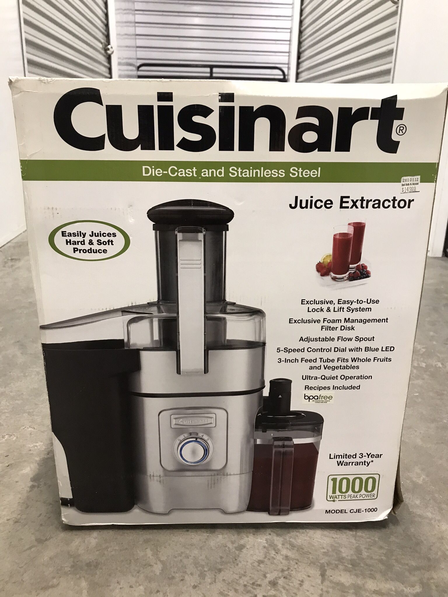 Cuisinart Juice Extractor