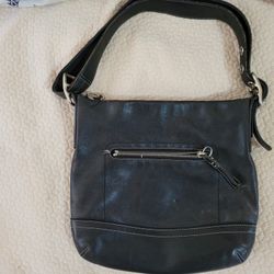 Leather Coach Purse 