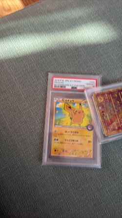 Pokemon center Pikachu PSA 10