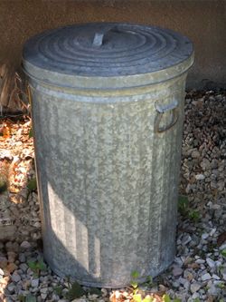 VINTAGE TRASH CAN