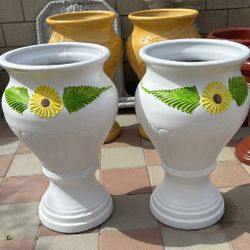 New Flower Pots Made Out Of Clay Perfect Gift 