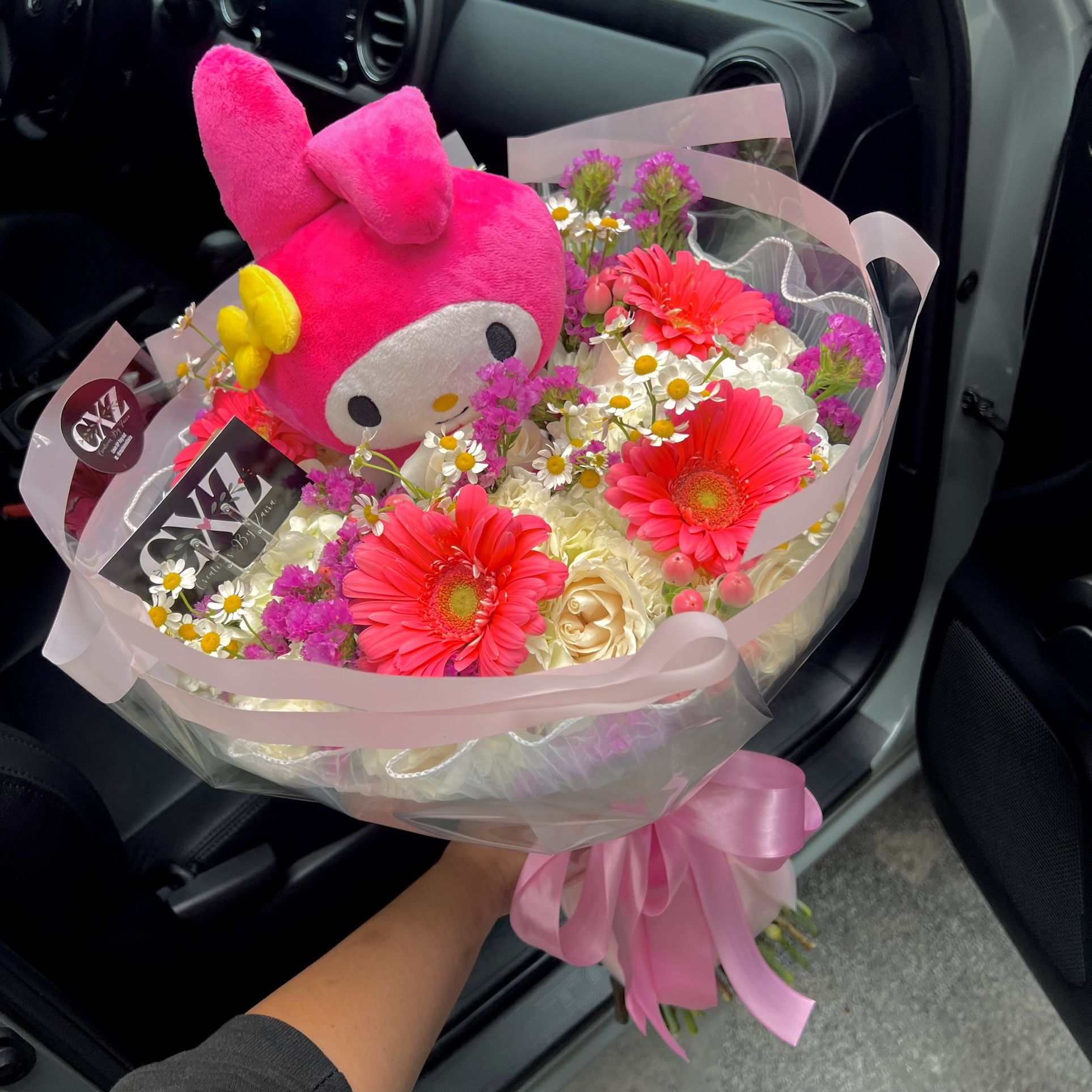 My Melody Plush Bouquet Ramo De Rosas Hello Kitty