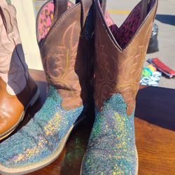 Child's SZ 1 Cowboy Boots BOTAS VAQUERAS LISTO LISTO LISTO 