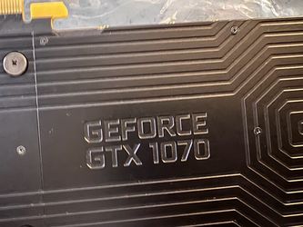 NVIDIA GeForce GTX 1070 Graphics Card