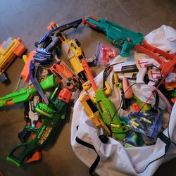 Nerf Toy Gun Collection $35