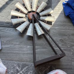 Antique Windmill Decor 