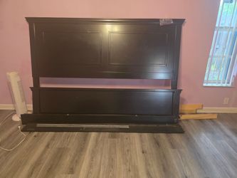 King headboard and footboard