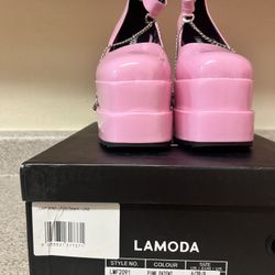 PINK Lamoda Platform Heels