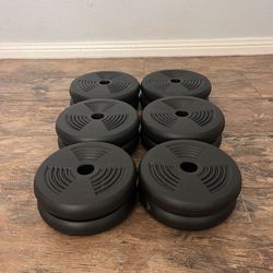 Best offer for Set of 12 Weight Plates 4, 5, 6LB Each