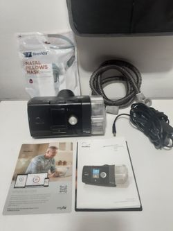 Nasal Mask/Hose And Breathing Machine (Air Sense 10 Auto Set). 1257(hrs). Regular $1200.All Works Great