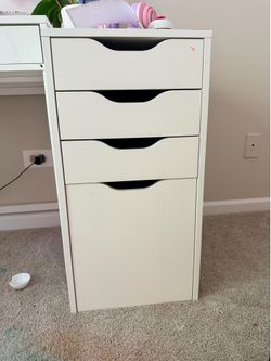 IKEA ALEX 4-Drawer Storage Unit – White