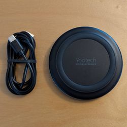 Yootech Wireless Phone Charger Compatible With Android Smartphone Samsung iPhone F500 Charging Pad