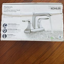 Kohler Rubicon 4” bathroom Faucet