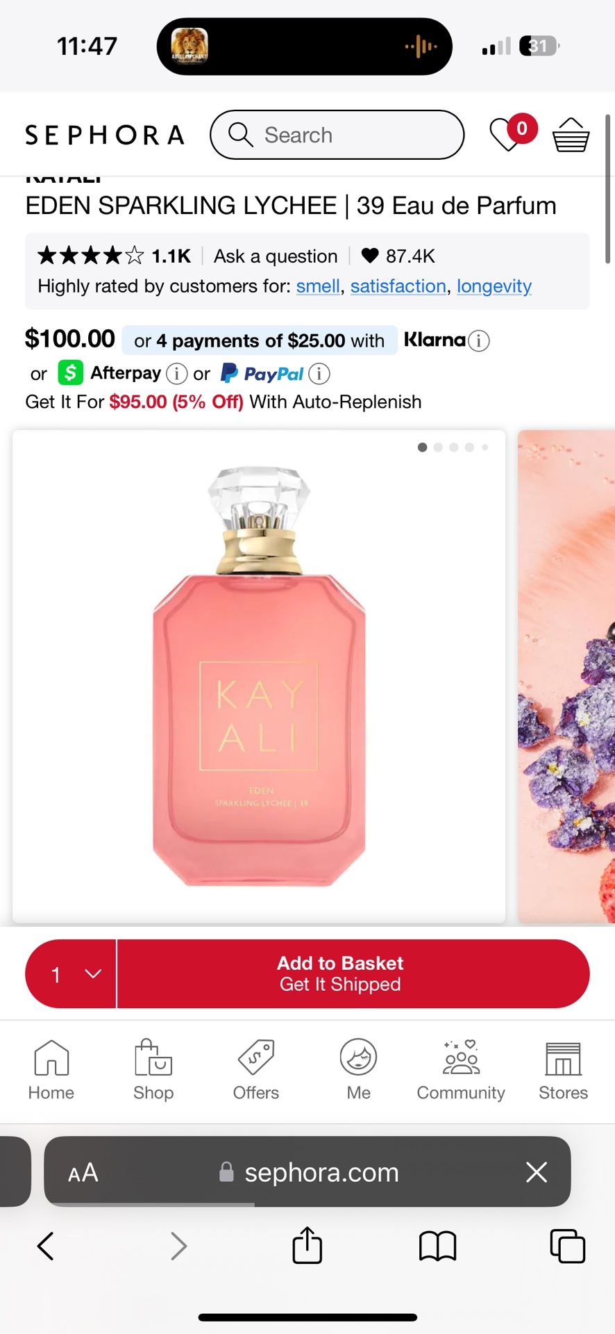 KAY ALI Eden - Sparkling Lychee Perfume 