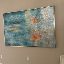 Big Acrylic paint From Scan Design Like New