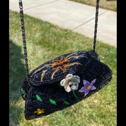 Marmi Vintage Beaded Purse 