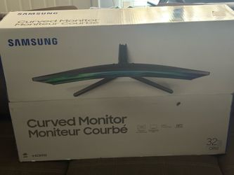 Samsung  32 inch curved monitor