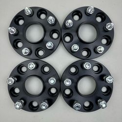 5x114.3 (5x4.5) Wheel Spacers 20mm Thick 12x1.5 Studs 60.1mm Hub Bore Set of 4