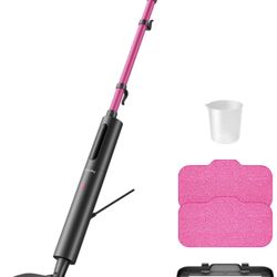 New-Steam Mop Cleaner Powerful - 15s Fast Heat-Up, Chemical-Free for Hardwood/Tile/Laminate & Floors/Walls, Washable Pads, 3 Modes for Carpet, Lightwe