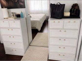 Two dressers drawers