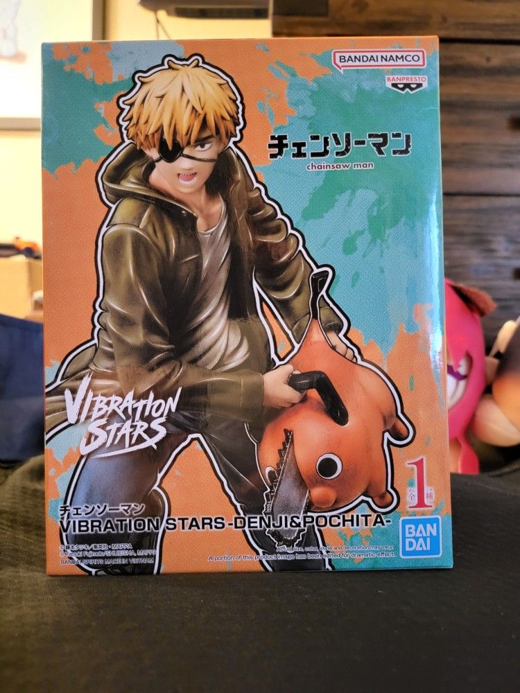 Banpresto Chainsaw Man Denji & Pochita Action Figure